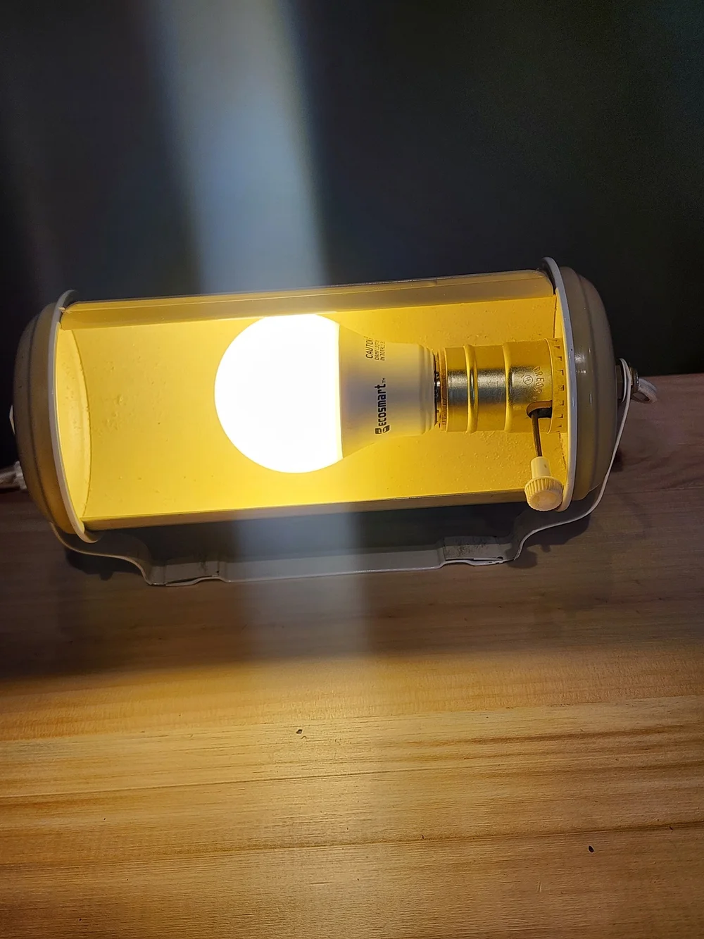 Vintage 1960's Headboard Bed Light - Metal Reading Lamp